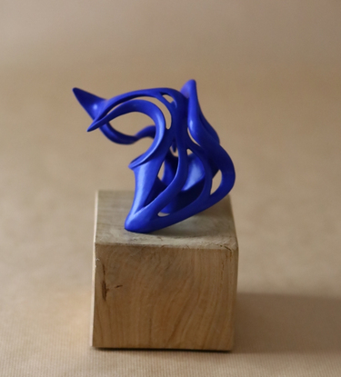 La sculpture vaque à l'âme réprésente un corps de femme sous les traits de Naïade, une vaque d'émotions qui monte et submerge tout